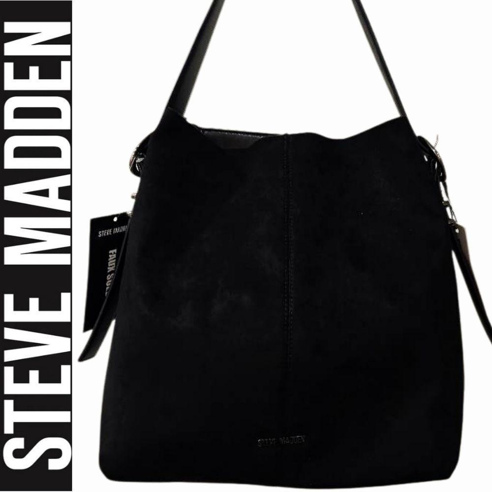 Steve Madden BMinny Faux Suede Bucket Bag